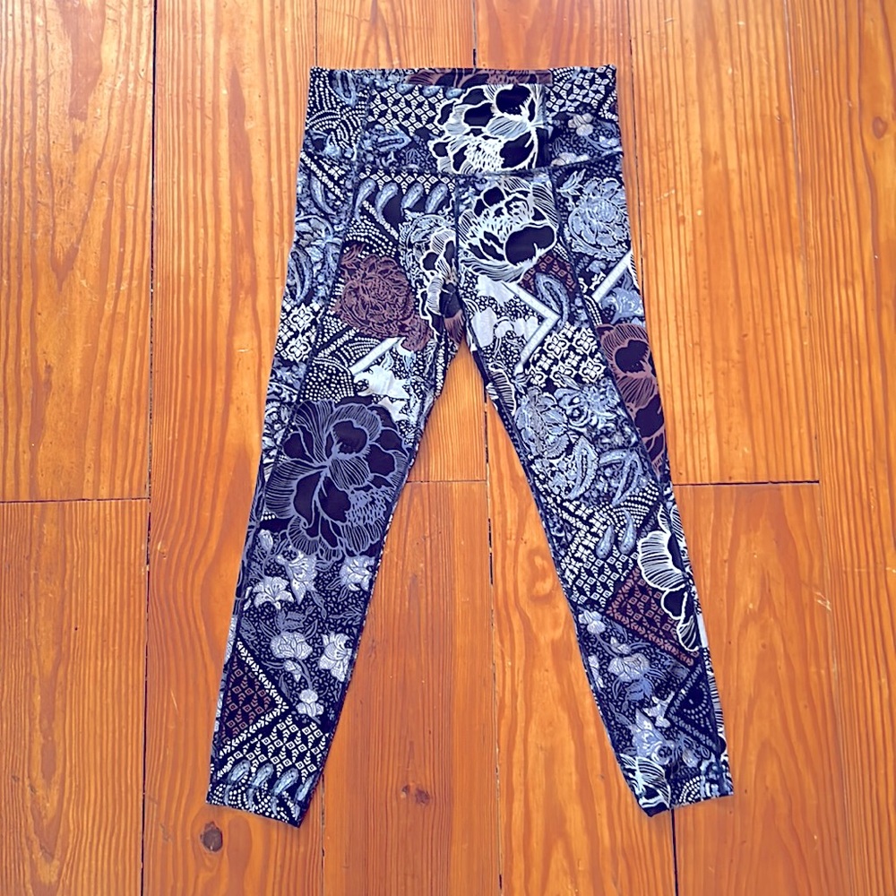 Patchwork Athleta Leggings - image 1